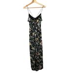 Abercrombie & Fitch  Black Floral Heartfelt Culotte Jumpsuit M Photo 15