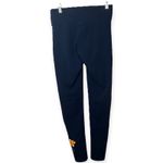 NWOT PINK Bling Sequin Floral Yoga Leggings Navy Blue Cotton Comfy Size Small Photo 3