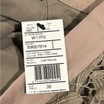 SuperTrash Floral Taupe Neutral Short Mini Skirt Women's Size 38 ( US Size 8) Tan Photo 3