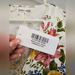 Reformation  Weiss Linen Wrap Floral Print Dress Photo 5