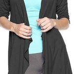 Rhonda Shear Black AHH COMFORT WRAP Cardigan Size 2X/3X Photo 0