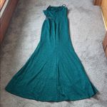 Trixxi  Green Mush Cutout Sparkle Dress SIZE 7 Photo 5