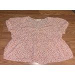 Hippie Rose  Floral Top Size Large Photo 6
