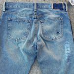 Polo  Ralph Lauren The Avery Side Tape Stripe Frayed Hem Boyfriend Jeans size 27 Photo 4