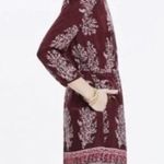 Madewell Silk Lassi Flower Popover Long Sleeve Mini Dress in Purple E9466 Size 4 Photo 3