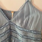 Free People NWT Intimately Light Blue Lace Kiki Slip Dress Sleeveless Women's XS Photo 3