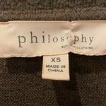 Anthropologie  Dark Green Sweater Bell Sleeve Oversized XS Photo 6