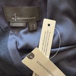Anthropologie  Long Sleeve V Neck Blazer Mini Dress Navy Size 16 NEW Photo 11