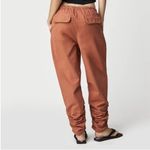 Free People Myrrh Terracotta Orange Parachute Pants Ruched Slouchy Cotton Photo 1