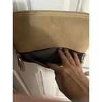camel beige‎ & black cross body bag Photo 2