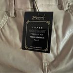Shinestar  Women's Super high Waisted Vegan Leather Style Perfect Fit Pants  Sz S Photo 10