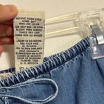 White Stag VTG  Denim Skirt Womens M(8/10) Tiered Cowgirl Boho Peasant Cottage Photo 5