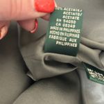 Ralph Lauren Lauren Womens Blazer 20W Gray Tailored Two Button Stretch Officewear Career Chic Photo 6