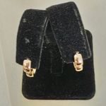 Gold Filled Huggie Heart Hoop Earring Photo 5