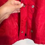 Ralph Lauren Polo Red Nylon Hooded Jacket Coat Womens M Fall Classic Warm Photo 6