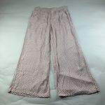 Happily Grey Heart Printed Wide Leg Lounge Pant L White Size L Photo 0