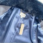 J.Crew NEW  Women’s Collection Faux Fur Topcoat in Stripe XXS Photo 12