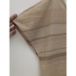 PilyQ  Women's BEACH COVER UP SHIMMER STRIPE GOLD TUNIC XS Retail $144 NWT Photo 6