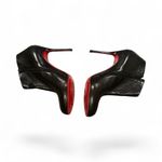 Christian Louboutin LISSE BLACK STILETTO BOOTIES 39.5 Photo 1