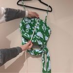 Kate Spade Blue and Green Tank Top with Tie Photo 6