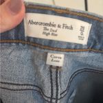 Abercrombie & Fitch  Dad Crossover Jeans Size 0 long curve love medium wash Photo 2