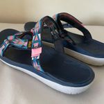 Teva Terra Float Sandals size 10 Pink Blue Tribal Straps Lightweight Hiking Photo 1