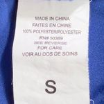 Jockey Size Small Sleeveless Athletic Blue Shirt Photo 7