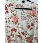 Torrid  Babydoll Challis Kimono Sleeve Top Floral Size 5 5x Feminine Flowy V Neck Photo 2