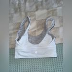 Lululemon  Align Reversible Bra *Light Support, A/B Cups Gray and White Size 2 Photo 4