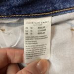American Eagle  Mom Jeans Women's Size 18 Blue‎ Medium Wash High Rise Stretch Photo 5