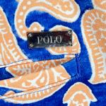 Ralph Lauren Polo Golf Women's Paisley Floral Skort Blue Orange Large Photo 3