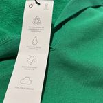 ZARA NWT  PLUSH T SHIRT JERSY MIDI MAXI DRESS GREEN SMALL Photo 10