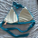 Victoria's Secret Teal Halter Bikini Top Photo 2