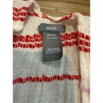 Aerie striped cotton kimono cover-up with fringe one size Photo 5