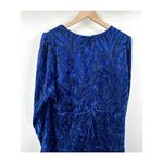 Torrid At The Knee Velvet High Slit Dress Blue Size 20 Photo 7