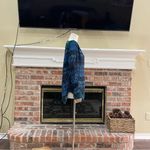 BKE  blue multipatterned button down long sleeve top / L / Excellent condition Photo 8