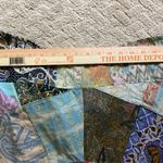 🧡NWOT🧡 1 OF A KIND BOHO HIPPIE LONG HANDMADE PATCHWORK SKIRT 15” WAIST COTTON Green Size undefined Photo 6