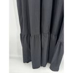 EXPRESS Womens Black Tiered Maxi Dress Size XL NWT Minimal Cottage Quiet Luxury Photo 3