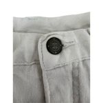 Bill Blass Vintage  Off White Denim Shorts High Waisted 6 Petites Photo 2