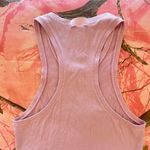 SKIMS pink cotton ribbed tank top Photo 6