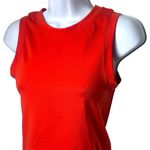 Moa Moa NEW  Bright Orange Crop Tank Athletic Outdoors Train Work Out Stretch S Photo 2