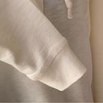 True Craft  Ivory Lace Up Cotton Top Small S Photo 2