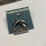 NWT Pewter Dayton Beach Brooch Pin Florida Travel Pin Photo 0