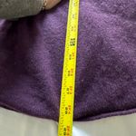 Cynthia Rowley 100% Cashmere Cardigan Sweater Hooded Size S Purple Maroon Photo 4