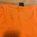 Wild Fable Women's Light Orange Short Sleeve Cropped T-Shirt - Size XL - NWT Photo 3