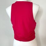 House of Harlow  Mesh Ruched Top Photo 5