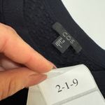 COS  Sweater Womens X Small Black Raised Stitch Jumper Textured Crew Neck Cotton Photo 5