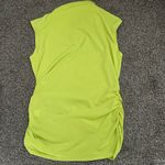 Rachel Roy Neon Lime green  mock neck sleeveless top  Photo 2