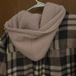 American Eagle  hooded flannel Photo 2