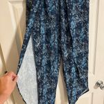 Jessica Simpson  Dark Navy Batik Babe Tie Waist Swim Cover Up Beach Pants Size S Photo 6